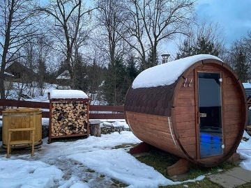 Chata Orava a sauna - Kub�nska ho�a - Oravsk� hrad