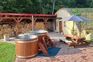 Wellness srub a vinný sklep - Kysuce - Turzovka