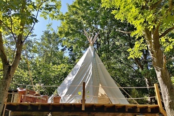 Teepee V Zátiší - Glamping Ledečko - Sázava