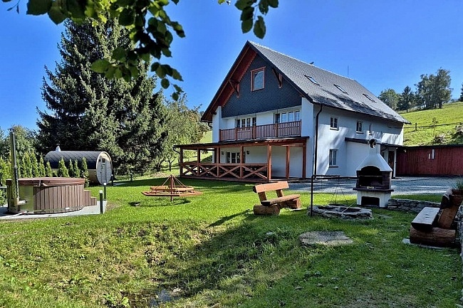 Chalupa s wellness - Rychlebsk hory - Javornk