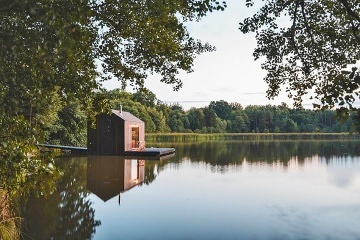 Plovoucí Chata Ferdinand - Glamping - Chobot