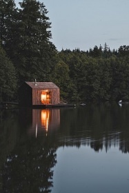Plovoucí Chata Ferdinand - Glamping - Chobot