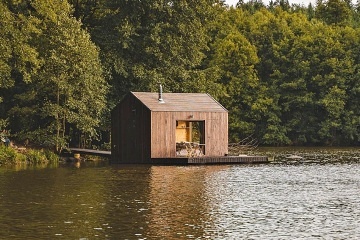 Plovoucí Chata Ferdinand - Glamping - Chobot