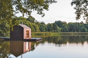 Plovoucí Chata Ferdinand - Glamping - Chobot