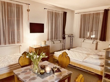Srub Jenišov - apartmány Horní Planá - Lipno