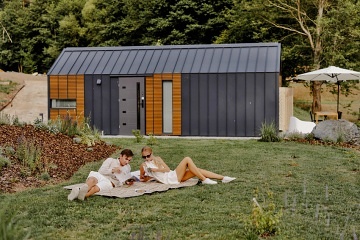 Glamping chaty Křivoklátsko - Beroun - Český kras