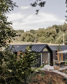 Glamping osada - chaty Hýskov - Křivoklát