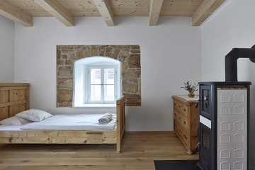 Chalupa bazn a wellness - esk rj - hrad Kost
