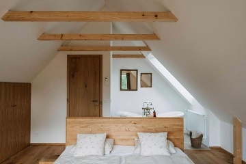 Chalupa bazn a wellness - esk rj - hrad Kost