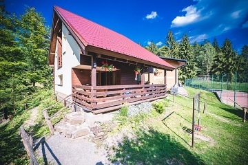 Chaty Čertík - Lazy pod Makytou - Javorníky