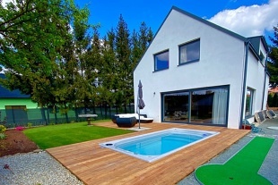 Dry Cottage - luxusní wellness chata Suchý