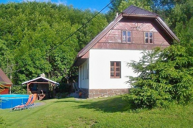 Chalupa bazén a sauna - hora Radhošť - Beskydy