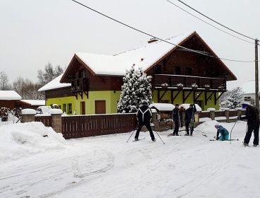 Pronájem chalupy s bazénem a saunou - Hroznětín