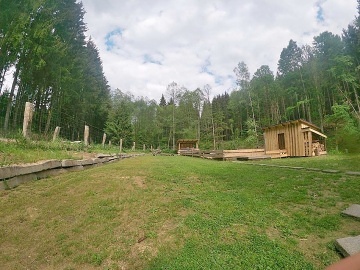 Wellness chata na samotě - hrad Pleče - Jindřichov