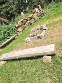 Wellness chata na samotě - hrad Pleče - Jindřichov