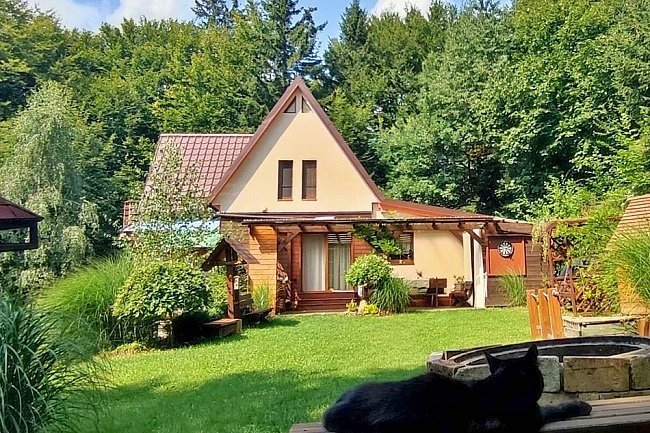 Chata s wellness - Mikulčin Vrch - Vápenice