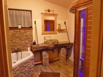 Chata s wellness - Mikulčin Vrch - Vápenice