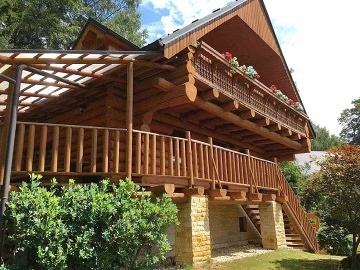 Wellness srub - Rudoltice - termly Velk Losiny