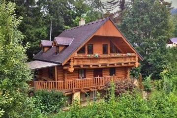 Wellness srub - Rudoltice - termly Velk Losiny