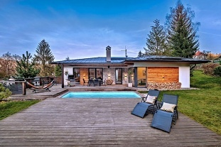 Chata bazén a koupací sud - Černé Budy - Konopiště