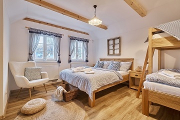 Roubenka sauna a kachlov kamna - Velk pa