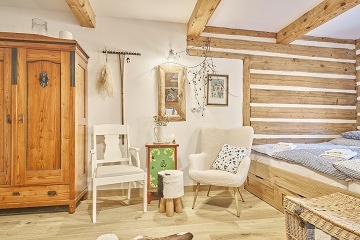 Roubenka sauna a kachlov kamna - Velk pa