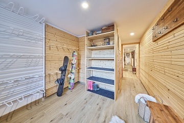 Roubenka sauna a kachlov kamna - Velk pa