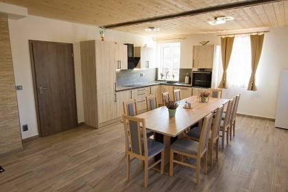 Chalupa s wellness u hradu Kaperk - umava