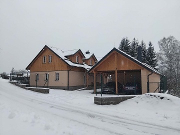 Chalupa s wellness u hradu Kaperk - umava