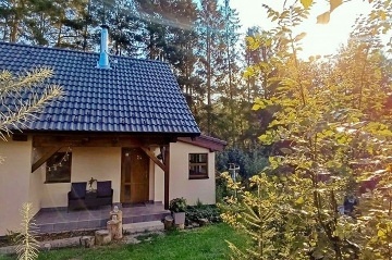 Chata s baz�nem T�ebo�sko - Suchdolsk� p�skovny