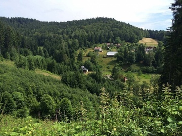 Chata v lese - Javorníky - Beskydy - Velké Karlovice