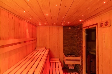 Chalupa se saunou - vhled na al - Krkonoe