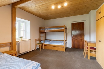 Chalupa se saunou - vhled na al - Krkonoe