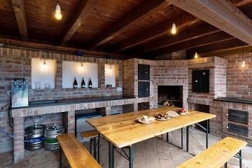 Chalupa se saunou - vhled na al - Krkonoe