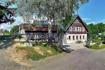 Horsk chata Jizerky - vhled na ertovu horu