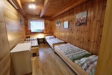 Chata u rybníka - Hostýnské vrchy - Hvozdná