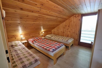 Chata u rybníka - Hostýnské vrchy - Hvozdná