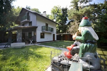 Chata u rybníka - Hostýnské vrchy - Hvozdná