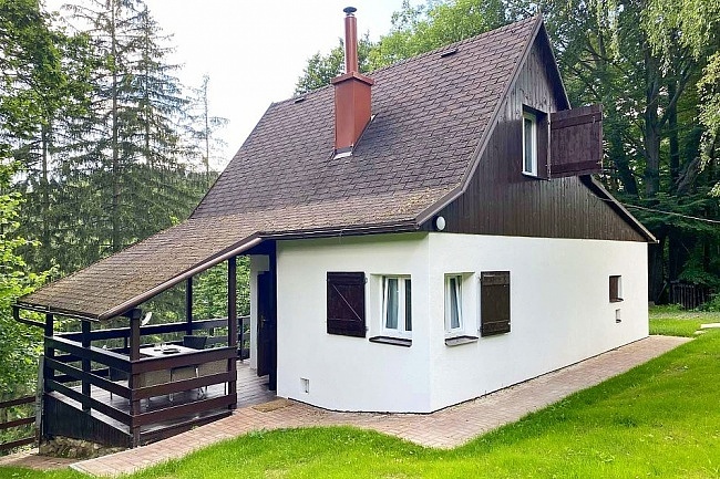 Chata u přehrady Pastviny - Klášterec nad Orlicí