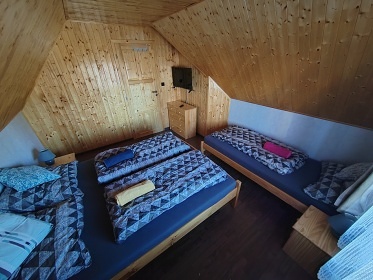 Chata terasa a bazn - Prodn rezervace Rejvz