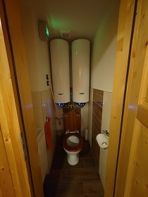 Chata terasa a bazn - Prodn rezervace Rejvz