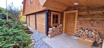 Srub baz�n a sauna - Jesen�ky - Karlova Stud�nka