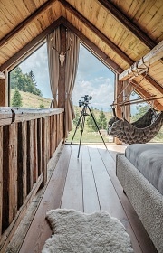 Chata na samotě - wellness a jezírko - Beskydy