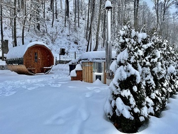 Chalupa s wellness u ���ky B�l� - Rejv�z - Jesen�ky