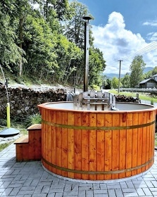 Chalupa s wellness u ���ky B�l� - Rejv�z - Jesen�ky