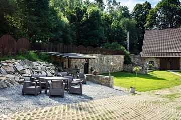 Chalupa wellness a rybnk - Tel - Mrkotn