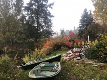 Chalupa wellness a rybnk - Tel - Mrkotn