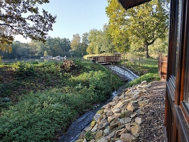 Chalupa wellness a rybnk - Tel - Mrkotn