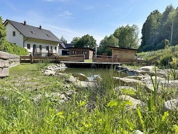 Chalupa se saunou - Kouty - �ervenohorsk� sedlo