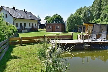 Chalupa se saunou - Kouty - �ervenohorsk� sedlo